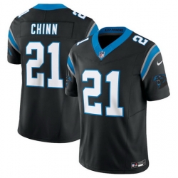 Men Carolina Panthers 21 Jeremy Chinn Black 2023 F.U.S.E. Vapor Untouchable Stitched Football Jersey