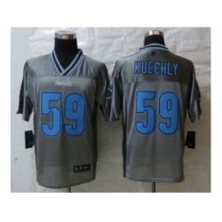 Nike Carolina Panthers 59 Kuechly Grey Elite Vapor NFL Jerseys