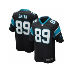 Nike Carolina Panthers 89 Steve Smith Game black NFL Jersey