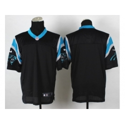 Nike Carolina Panthers Blank Black Elite NFL Jersey