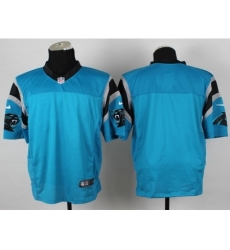Nike Carolina Panthers Blank Blue Elite NFL Jersey