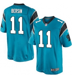 Nike Panthers #11 Brenton Bersin Blue Team Color Mens Stitched NFL Elite Jersey