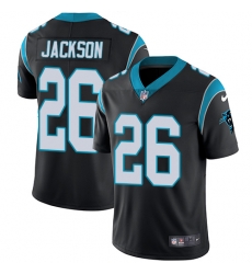 Nike Panthers #26 Donte Jackson Black Team Color Mens Stitched NFL Vapor Untouchable Limited Jersey