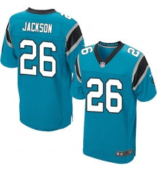 Nike Panthers #26 Donte Jackson Blue Alternate Mens Stitched NFL Elite Jersey