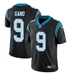 Nike Panthers #9 Graham Gano Black Team Color Mens Stitched NFL Vapor Untouchable Limited Jersey