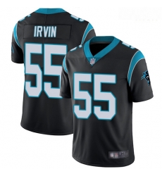 Panthers 55 Bruce Irvin Black Team Color Men Stitched Football Vapor Untouchable Limited Jersey