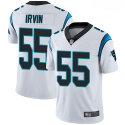 Panthers 55 Bruce Irvin White Men Stitched Football Vapor Untouchable Limited Jersey