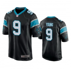 Youth Carolina Panthers 9 Bryce Young Black 2023 Draft Stitched Game Jersey