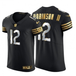 Chicago Bears 12 Allen Robinson Men Nike Black Edition Vapor Untouchable Elite NFL Jersey