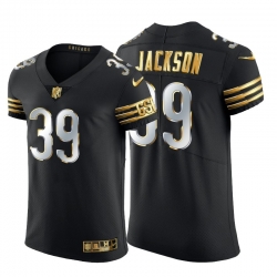 Chicago Bears 39 Eddie Jackson Men Nike Black Edition Vapor Untouchable Elite NFL Jersey