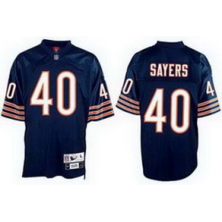 Gale Sayers Chicago Bears Throwback Football Jersey Small Number