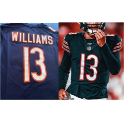 Men Caleb Williams Chicago Bears Blue Vapor Limited Blue  jerseys