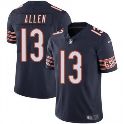 Men Chicago Bears 13 Keenan Allen Navy Vapor Stitched Football Jersey