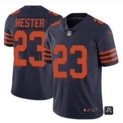 Men Chicago Bears #23 Devin Hester Navy Vapor Untouchable Limited Stitched NFL Jersey