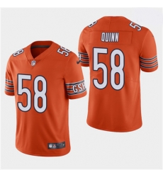 Men Chicago Bears  58 Robert Quinn Vapor Untouchable Limited Orange Jersey