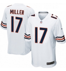 Mens Nike Chicago Bears 17 Anthony Miller Game White NFL Jersey