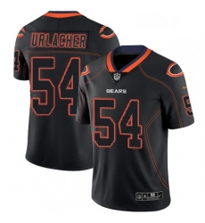 Mens Nike Chicago Bears 54 Brian Urlacher Limited Lights Out Black Rush NFL Jersey