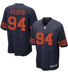 Mens Nike Chicago Bears 94 Leonard Floyd Game Navy Blue Alternate NFL Jersey