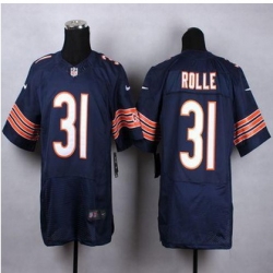 New Chicago Bears #31 Antrel Rolle Navy Blue Team Color Men Stitched NFL Elite Jersey