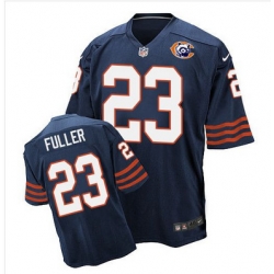 Nike Bears #23 Kyle Fuller Navy Blue Throwback Mens Stitched NFL Elite Jersey