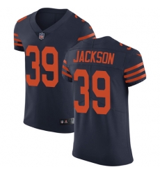Nike Bears #39 Eddie Jackson Navy Blue Alternate Mens Stitched NFL Vapor Untouchable Elite Jersey