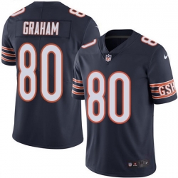 Nike Bears 80 Jimmy Graham Navy Blue Team Color Men Stitched NFL Vapor Untouchable Limited Jersey
