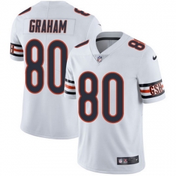 Nike Bears 80 Jimmy Graham White Men Stitched NFL Vapor Untouchable Limited Jersey