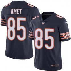 Nike Bears 85 Cole Kmet Navy Blue Team Color Men Stitched NFL Vapor Untouchable Limited Jersey