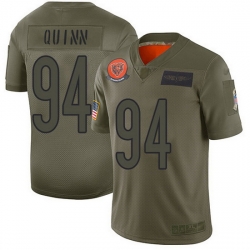 Nike Bears 94 Robert Quinn Camo Men Stitched NFL Limited 2019 Salute To Service Jersey