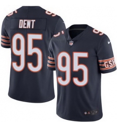 Nike Bears #95 Richard Dent Navy Blue Team Color Mens Stitched NFL Vapor Untouchable Limited Jersey
