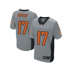 Nike Chicago Bears 17 Alshon Jeffery Grey Limited Shadow NFL Jersey