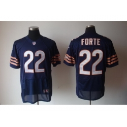 Nike Chicago Bears 22 Matt Forte Blue Elite NFL Jersey