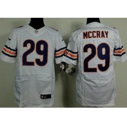 Nike Chicago Bears 29 Danny McCray White Elite NFL Jersey