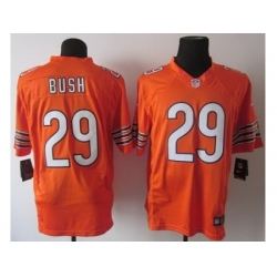 Nike Chicago Bears 29 Michael Bush Orange Limited NFL Jersey