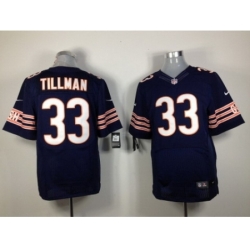 Nike Chicago Bears 33 Charles Tillman blue Elite NFL Jersey