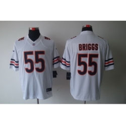 Nike Chicago Bears 55 Lance Briggs White Limited NFL Jersey