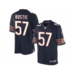 Nike Chicago Bears 57 Jon Bostic Blue Limited NFL Jersey