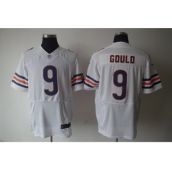 Nike Chicago Bears 9 Robbie Gould White Elite NFL Jersey
