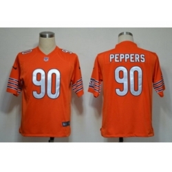 Nike Chicago Bears 90 Julius Peppers Orange Game NFL Jersey
