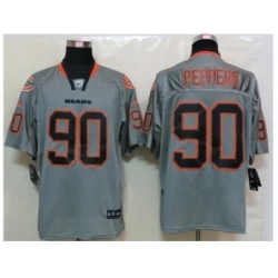 Nike Chicago Bears 90 Julius Peppers grey Elite lights out NFL Jersey