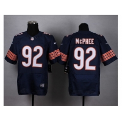 Nike Chicago Bears 92 Pernell McPhee blue Elite NFL Jersey