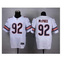 Nike Chicago Bears 92 Pernell McPhee white Elite NFL Jersey
