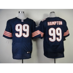 Nike Chicago Bears 99 Dan Hampton Blue Elite NFL Jersey