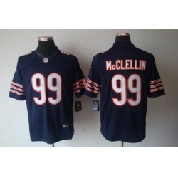 Nike Chicago Bears 99 Shea McClellin Blue Limited NFL Jersey