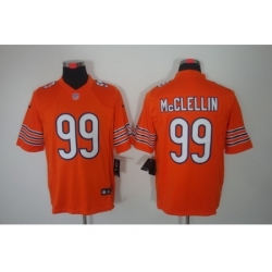 Nike Chicago Bears 99 Shea McClellin Orange Limited NFL Jersey