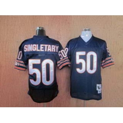 jerseys chicago bears 50 singletary blue throwback