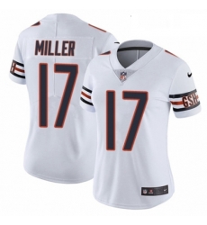 Womens Nike Chicago Bears 17 Anthony Miller White Vapor Untouchable Limited Player NFL Jersey