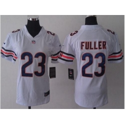 Women's Nike Chicago Bears #23 Kyle Fuller White Stitched NFL Limited Jersey