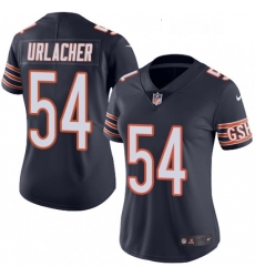 Womens Nike Chicago Bears 54 Brian Urlacher Navy Blue Team Color Vapor Untouchable Limited Player NFL Jersey