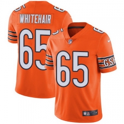 Bears 65 Cody Whitehair Orange Youth Stitched Football Limited Rush Jersey